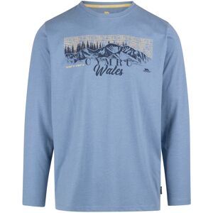 (XL, Denim Blue Marl) Trespass Men's Casual T-Shirt - Kulam (XL, Denim Blue Marl) Trespass Men's Casual T-Shirt - Kulam