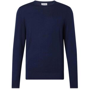 (XL, Navy) Calvin Klein Mens Merino Wool Jumper (XL, Navy) Calvin Klein Mens Merino Wool Jumper