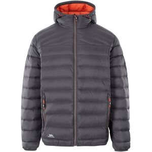 (XL, Dark Grey/Burnt Orange) Trespass Mens Whitman II Down Jacket (XL, Dark Grey/Burnt Orange) Trespass Mens Whitman II Down Jacket