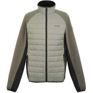 (XL, Golden Sand/Treetop/Black) Regatta Mens Clumber IV Full Zip Hybrid Jacket (XL, Golden Sand/Treetop/Black) Regatta Mens Clumber IV Full Zip Hybrid Jacket