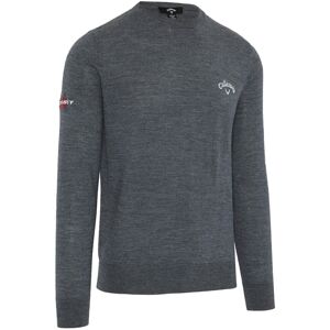 (XXXL, Steel Heather) Callaway Golf Mens 2025 Crew Neck Merino Mix Thermal Opt-D (XXXL, Steel Heather) Callaway Golf Mens 2025 Crew Neck Merino Mix Thermal Opt-D
