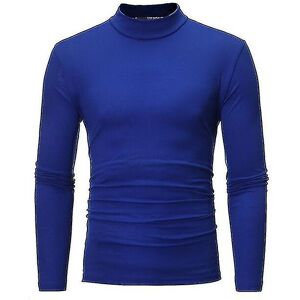 Kikidex (M, White) Winter Warm Half High Collar Fashion Thermal Underwear Men Mock Neck Kikidex (M, White) Winter Warm Half High Collar Fashion Thermal Underwear Men Mock Neck