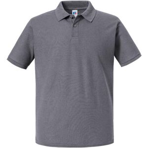 (XXL, Convoy Grey) Russell Mens Authentic Eco Piqué Polo Shirt (XXL, Convoy Grey) Russell Mens Authentic Eco Piqué Polo Shirt