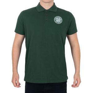 (Green, 3XL) Celtic FC Mens Polo Shirt Crest OFFICIAL Football Gift (Green, 3XL) Celtic FC Mens Polo Shirt Crest OFFICIAL Football Gift