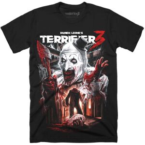 Gildan (XXL) Terrifier 3 Heads Will Roll T-Shirt Gildan (XXL) Terrifier 3 Heads Will Roll T-Shirt