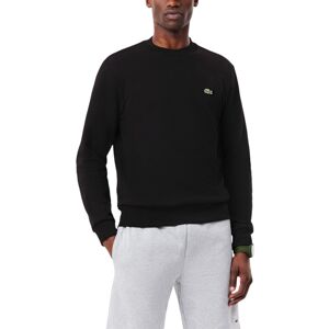 (Black, 2XL) Lacoste Mens Sweatshirt Crew Neck Fleece Brushed Cotton Winter Jump (Black, 2XL) Lacoste Mens Sweatshirt Crew Neck Fleece Brushed Cotton Winter Jump