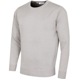 (XXL, Platinum) Calvin Klein Mens 2025 Crew Neck Cotton Breathable Golf Sweater (XXL, Platinum) Calvin Klein Mens 2025 Crew Neck Cotton Breathable Golf Sweater