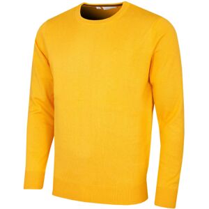 (XXXL, Sunshine) Calvin Klein Mens 2025 Crew Neck Cotton Breathable Golf Sweater (XXXL, Sunshine) Calvin Klein Mens 2025 Crew Neck Cotton Breathable Golf Sweater