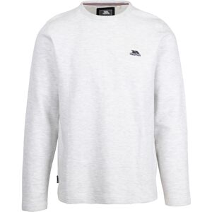 (M, Off White Marl) Trespass Mens Casual Marl Knit Sweater Calverley (M, Off White Marl) Trespass Mens Casual Marl Knit Sweater Calverley