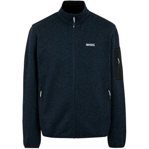 (L, Moonlight Denim) Regatta Mens Newhill Marl Full Zip Fleece Jacket (L, Moonlight Denim) Regatta Mens Newhill Marl Full Zip Fleece Jacket