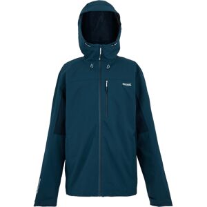 (XXL, Moonlight Denim/Navy) Regatta Mens Birchdale II Waterproof Jacket (XXL, Moonlight Denim/Navy) Regatta Mens Birchdale II Waterproof Jacket
