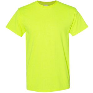 (5XL, Safety Green) Gildan Mens Heavy Cotton T-Shirt (5XL, Safety Green) Gildan Mens Heavy Cotton T-Shirt