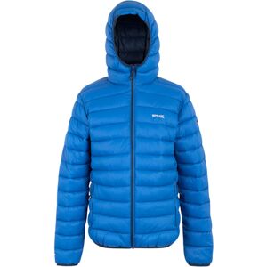 (3XL, Snorkel Blue) Regatta Mens Marizion Baffled Hooded Padded Jacket (3XL, Snorkel Blue) Regatta Mens Marizion Baffled Hooded Padded Jacket