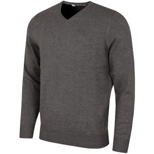 (XXL, Slate Marl) Calvin Klein Mens 2025 V-Neck Soft Cotton Easy Care Golf Sweat (XXL, Slate Marl) Calvin Klein Mens 2025 V-Neck Soft Cotton Easy Care Golf Sweat