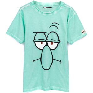 (XX-Large) SpongeBob SquarePants Short Sleeved T-Shirt (Mens Green) (XX-Large) SpongeBob SquarePants Short Sleeved T-Shirt (Mens Green)