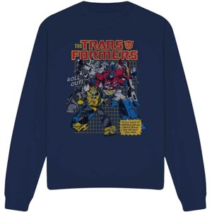 Hasbro (XXL, Navy) Transformers Unisex Adult World Roll Out Sweatshirt Hasbro (XXL, Navy) Transformers Unisex Adult World Roll Out Sweatshirt