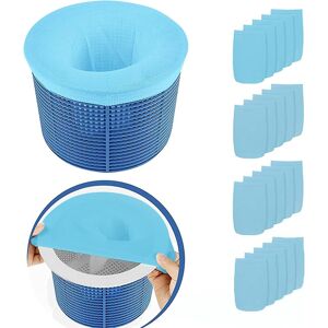 Kikidex (As show, One size) 20 Pieces Reusable and Super Elastic Pool Skimmer Socks for Kikidex (As show, One size) 20 Pieces Reusable and Super Elastic Pool Skimmer Socks for