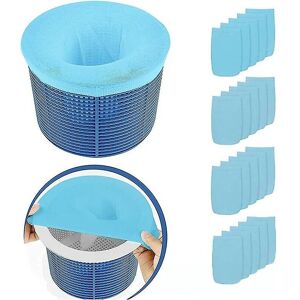 Kikidex (As show, One size) 20 Pieces Reusable and Super Elastic Pool Skimmer Socks for Kikidex (As show, One size) 20 Pieces Reusable and Super Elastic Pool Skimmer Socks for