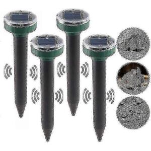 Kikidex (As show, One size) 6pcs Solar Snake Repellent Ultrasonic Outdoor Snake Away Rep Kikidex (As show, One size) 6pcs Solar Snake Repellent Ultrasonic Outdoor Snake Away Rep