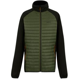 (XL, Olive Night/Black) Regatta Mens Clumber Hybrid Jacket (XL, Olive Night/Black) Regatta Mens Clumber Hybrid Jacket