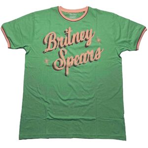 Britney Spears Model Retro Text Green T-Shirt - T-Shirt Britney Spears Model Retro Text Green T-Shirt - T-Shirt