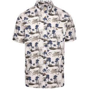 (XXL, Off White) Trespass Mens Frantom Woven Casual Shirt (XXL, Off White) Trespass Mens Frantom Woven Casual Shirt