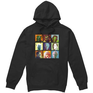 (XXL, Black) Star Trek Mens Alien Squares Hoodie (XXL, Black) Star Trek Mens Alien Squares Hoodie