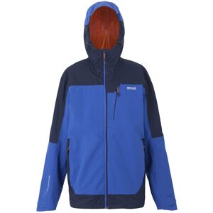 (XXL, Olympian Blue/Navy Blue) Regatta Mens Highton IV Stretch Waterproof Jacket (XXL, Olympian Blue/Navy Blue) Regatta Mens Highton IV Stretch Waterproof Jacket