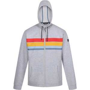 (XL, Silver Grey Marl) Regatta Mens Shorebay II Full Zip Hoodie (XL, Silver Grey Marl) Regatta Mens Shorebay II Full Zip Hoodie