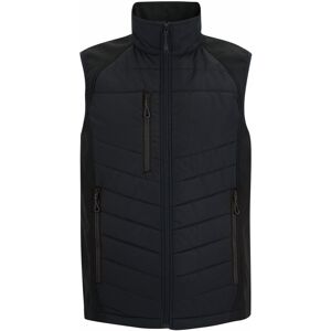 (3XL, Black/Ash) Regatta Mens Full Zip Gilet (3XL, Black/Ash) Regatta Mens Full Zip Gilet