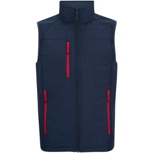 (XS, Navy/Classic Red) Regatta Mens Full Zip Gilet (XS, Navy/Classic Red) Regatta Mens Full Zip Gilet