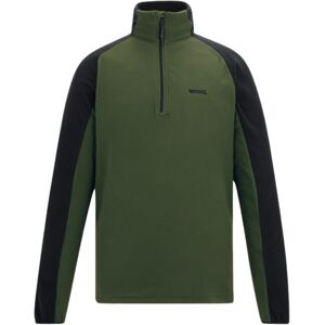 (3XL, Dark Khaki/Black) Regatta Mens Elson II Lightweight Fleece (3XL, Dark Khaki/Black) Regatta Mens Elson II Lightweight Fleece