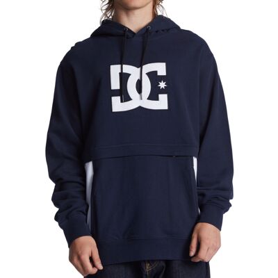 (S, Navy Blazer) DC Shoes Mens Bandwidth Pullover Hooded Sweatshirt Hoody Hoodie (S, Navy Blazer) DC Shoes Mens Bandwidth Pullover Hooded Sweatshirt Hoody Hoodie