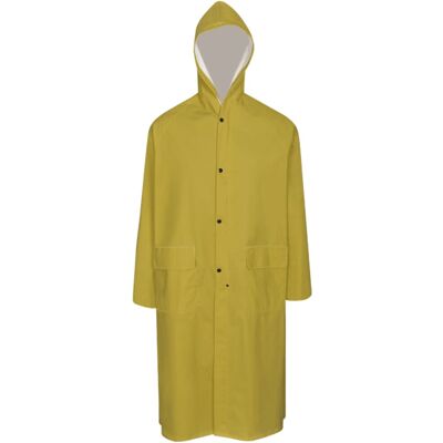 vidaXL Waterproof Heavy-duty Long Raincoat with Hood - Raincoat vidaXL Waterproof Heavy-duty Long Raincoat with Hood - Raincoat