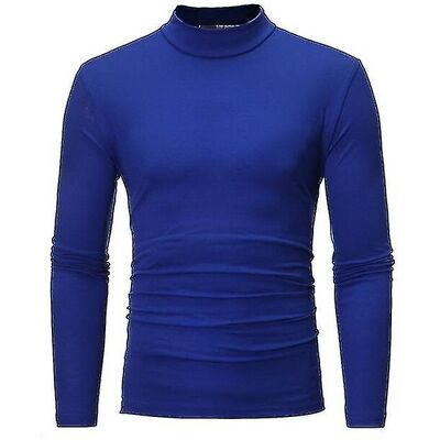 Kikidex (M, White) Winter Warm Half High Collar Fashion Thermal Underwear Men Mock Neck Kikidex (M, White) Winter Warm Half High Collar Fashion Thermal Underwear Men Mock Neck