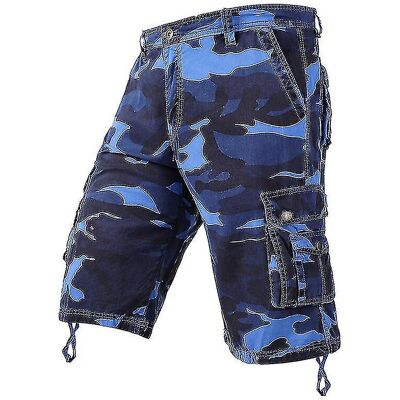 Kikidex (32, Light ArmyGreen) 2022 Summer Camouflage Cargo Shorts Men Cotton Military Ou Kikidex (32, Light ArmyGreen) 2022 Summer Camouflage Cargo Shorts Men Cotton Military Ou