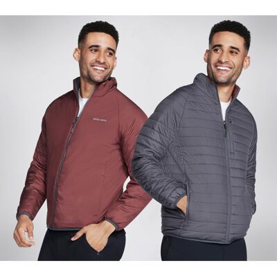 Skechers Grey Reversible Jacket - Jacket Skechers Grey Reversible Jacket - Jacket