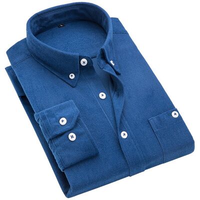 Unbranded (Denim Blue, 4XL) Blouses Corduroy Men Solid Jacket Casual Shirts Collar Long Sl Unbranded (Denim Blue, 4XL) Blouses Corduroy Men Solid Jacket Casual Shirts Collar Long Sl
