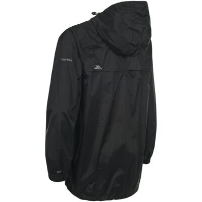 Trespass Qikpac Waterproof Shell Jacket - Black - XS Trespass Qikpac Waterproof Shell Jacket - Black - XS