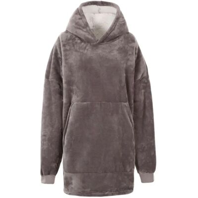Trespass Grey Oversized Hoodie Blanket - Hoodie Blanket Trespass Grey Oversized Hoodie Blanket - Hoodie Blanket