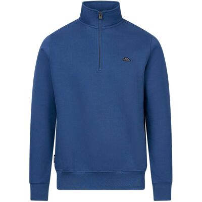 (M, Indigo Tone) Trespass Mens Shannonton Sweatshirt (M, Indigo Tone) Trespass Mens Shannonton Sweatshirt