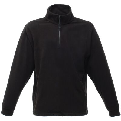 (3XL, Black) Regatta Mens Thor Overhead Anti-Pill Fleece Top (3XL, Black) Regatta Mens Thor Overhead Anti-Pill Fleece Top