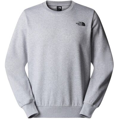 (XL, Grey Heather) The North Face Mens Simple Dome Cotton Blend Logo Sweatshirt (XL, Grey Heather) The North Face Mens Simple Dome Cotton Blend Logo Sweatshirt