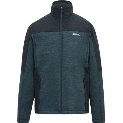 (XL, Night Sky/Navy) Regatta Mens Highton Fleece Full Zip Midlayer (XL, Night Sky/Navy) Regatta Mens Highton Fleece Full Zip Midlayer