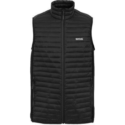 (S, Black) Regatta Mens Andreson Hybrid Padded Jacket (S, Black) Regatta Mens Andreson Hybrid Padded Jacket
