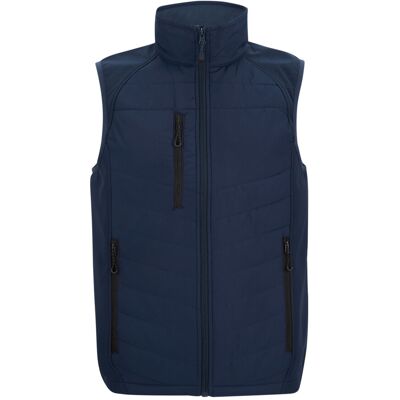 (L, Navy/Ash) Regatta Mens Full Zip Gilet (L, Navy/Ash) Regatta Mens Full Zip Gilet