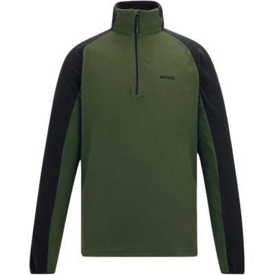 (3XL, Dark Khaki/Black) Regatta Mens Elson II Lightweight Fleece (3XL, Dark Khaki/Black) Regatta Mens Elson II Lightweight Fleece