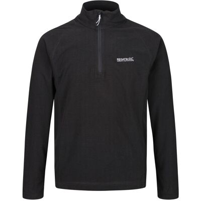 (XXL, Black) Regatta Great Outdoors Mens Montes Funnel Neck Fleece Jumper (XXL, Black) Regatta Great Outdoors Mens Montes Funnel Neck Fleece Jumper