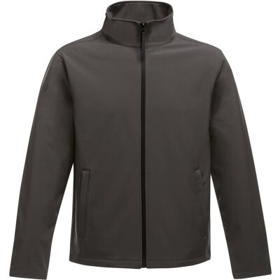 (XL, Seal/Black) Regatta Standout Mens Ablaze Printable Softshell Jacket (XL, Seal/Black) Regatta Standout Mens Ablaze Printable Softshell Jacket