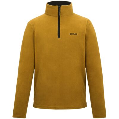 (S, Wood Brown) Regatta Great Outdoors Mens Thompson Half Zip Fleece Top (S, Wood Brown) Regatta Great Outdoors Mens Thompson Half Zip Fleece Top